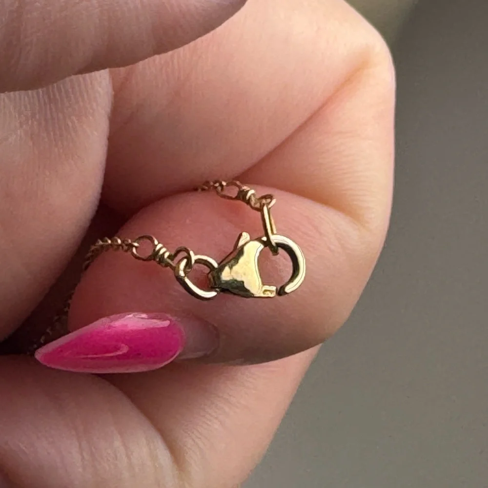 Circular Pendant Gold Filled Minimalist Necklace
